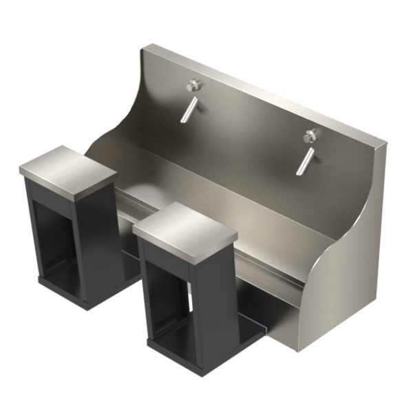 WuduWash Anti-Ligature Double Unit
