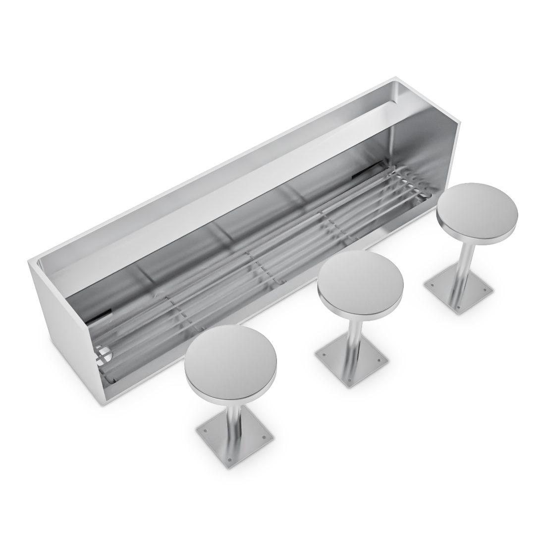 WuduWash Custom Foot Wash Trough