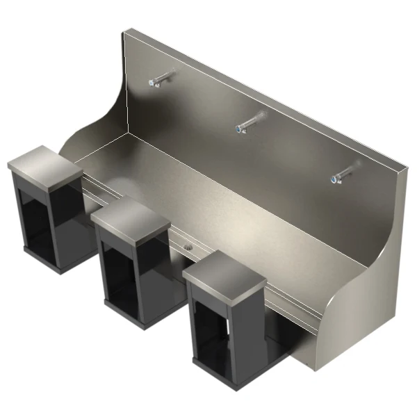 WuduWash Front Trough Triple